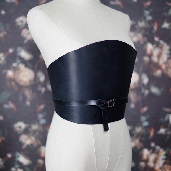Dehanche-inspired Corset Belt - handmade, genuine leather, absolutely st… - Picture 1 of 10